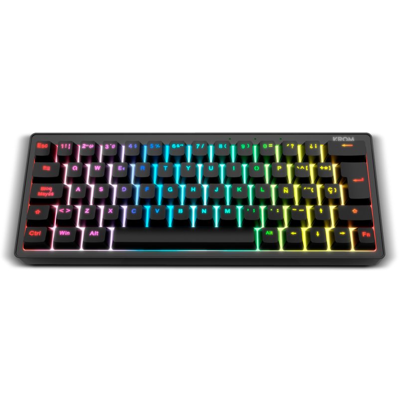 Detalle de Krom Kreator Teclado mecánico gaming RGB Hot Swap