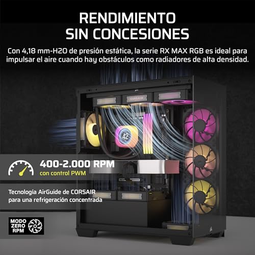 Thumbnail 3 de CORSAIR iCUE LINK RX120 MAX RGB ventilador 120mm