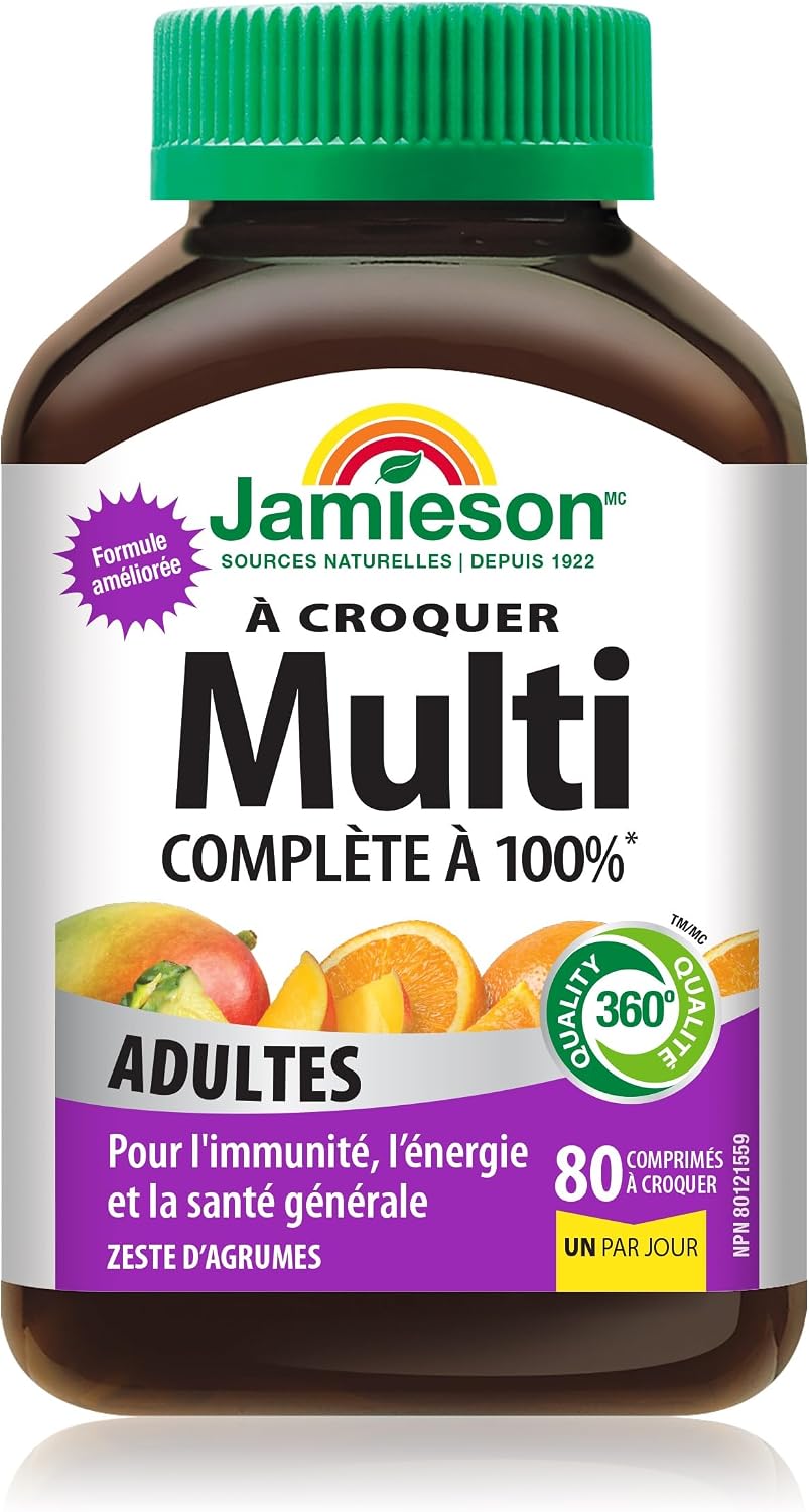 Thumbnail 1 de Jamieson adult chewable multivitamin, 80-count