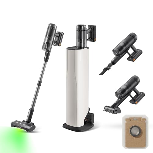 Detalle de roborock H60 Hub Ultra aspiradora 210 AW