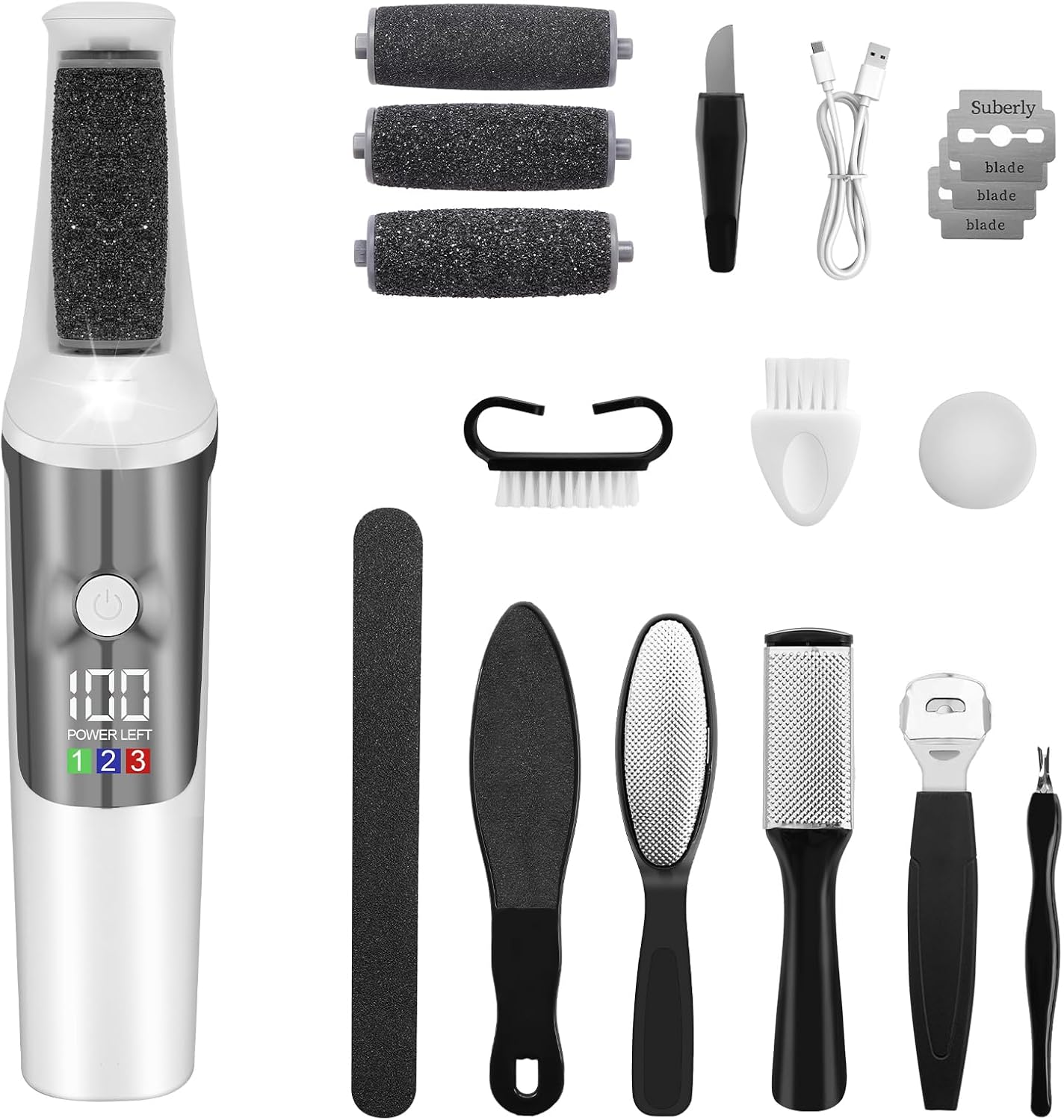 Detalle de AOOWU Pedicure Elettrico Professionale 1200 mAh