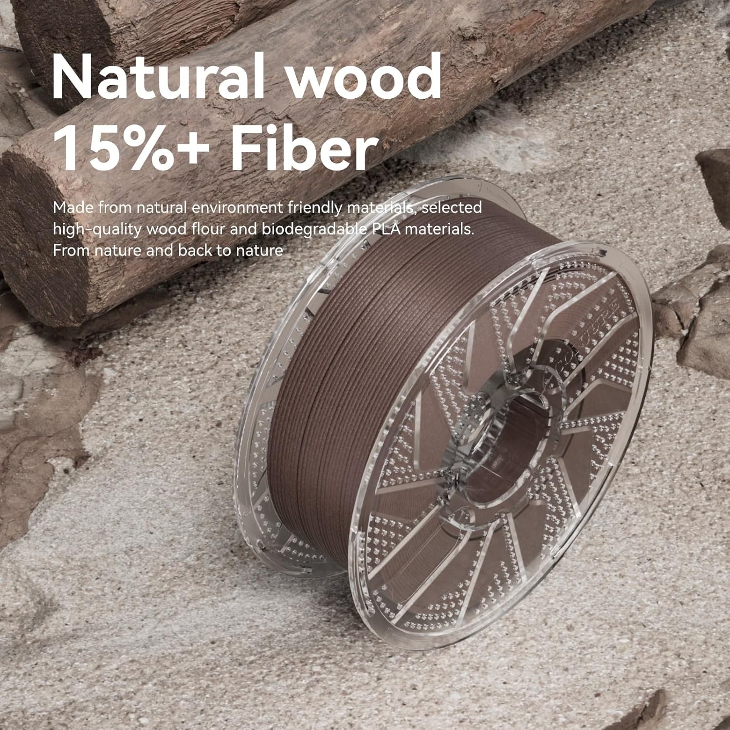 Thumbnail 1 de Chitu Systems Filament PLA bois 4 kg 🧵