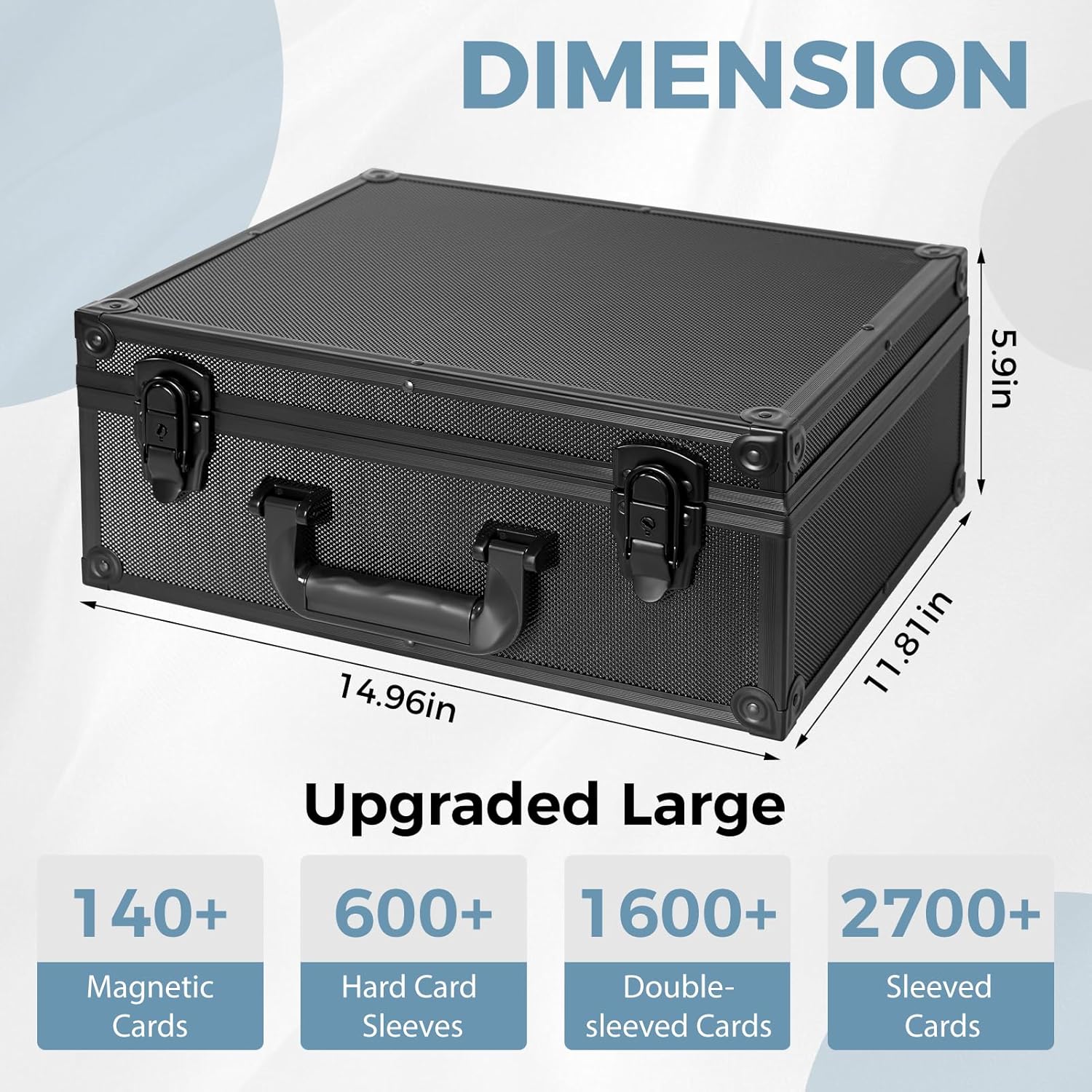 Thumbnail 3 de OEODAJ Top Loader Storage Box 600+ Capacity