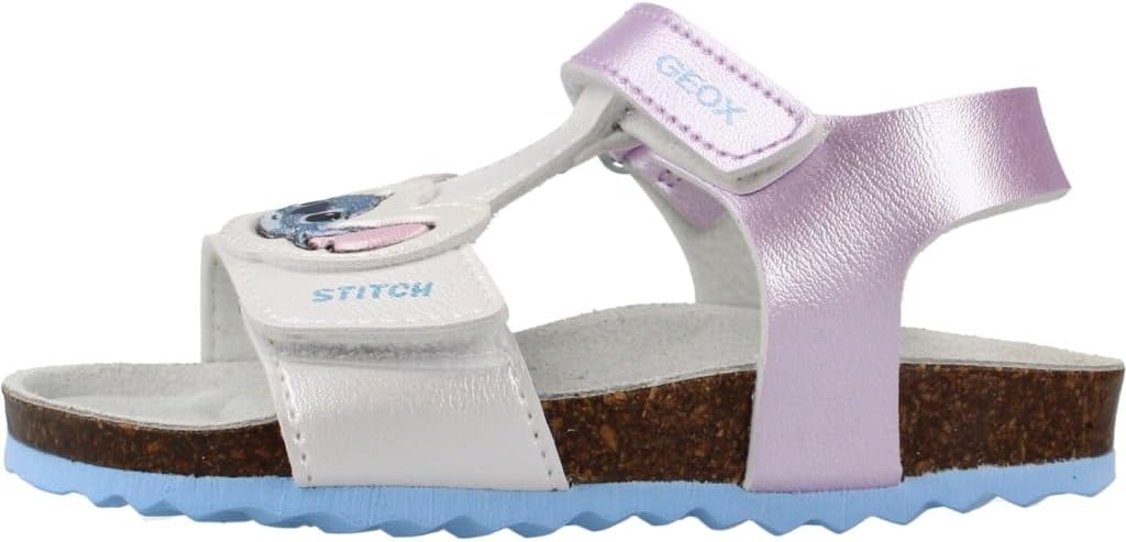 Detalle de Geox B Sandal Chalki Girl - Sandali Bambine e Ragazze, traspirante e comodi