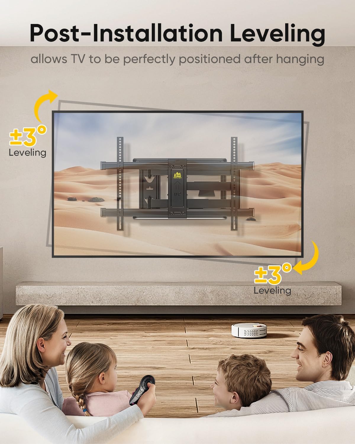 Thumbnail 6 de FORGING MOUNT Long Reach TV Wall Bracket 765mm