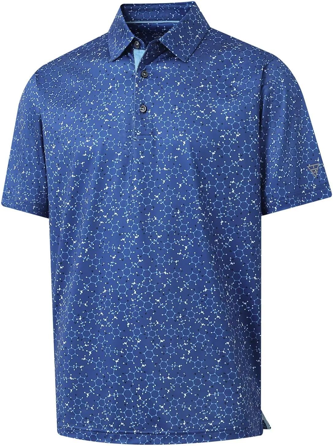 Thumbnail 6 de M MAELREG Men’s Short-Sleeve Dry-Fit Golf Polo Shirt (Performance, Printed, UPF 30+)