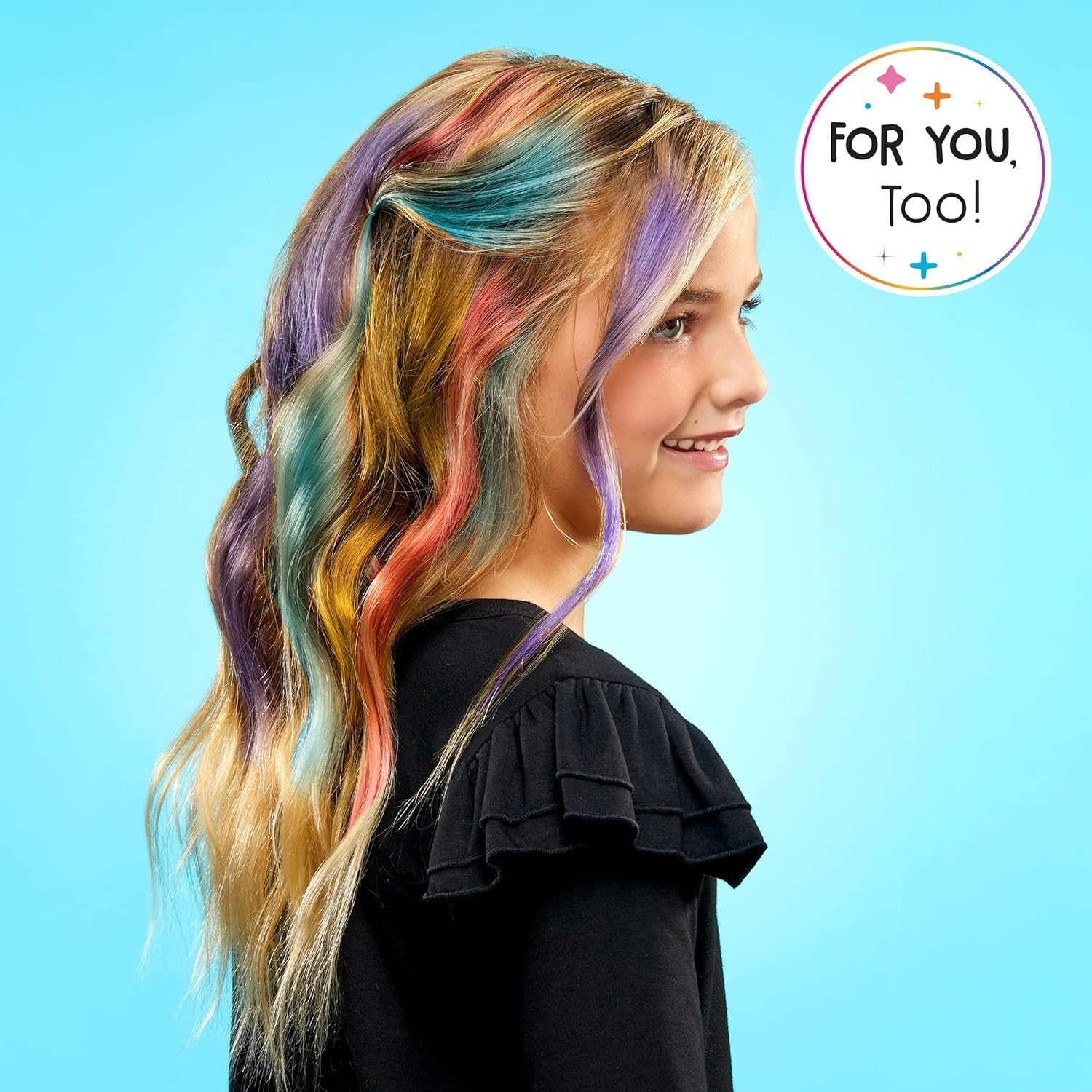Detalle 2 de RAINBOW HIGH Air Brush & Create - Poupée Mannequin DIY avec kit Airbrush et marqueurs arc-en-ciel lavables