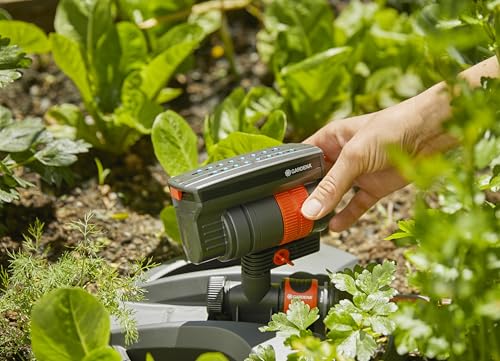 Detalle de Gardena Irrigatore Oscillante AquaZoom Compact: irrigazione flessibile per prati e aiuole
