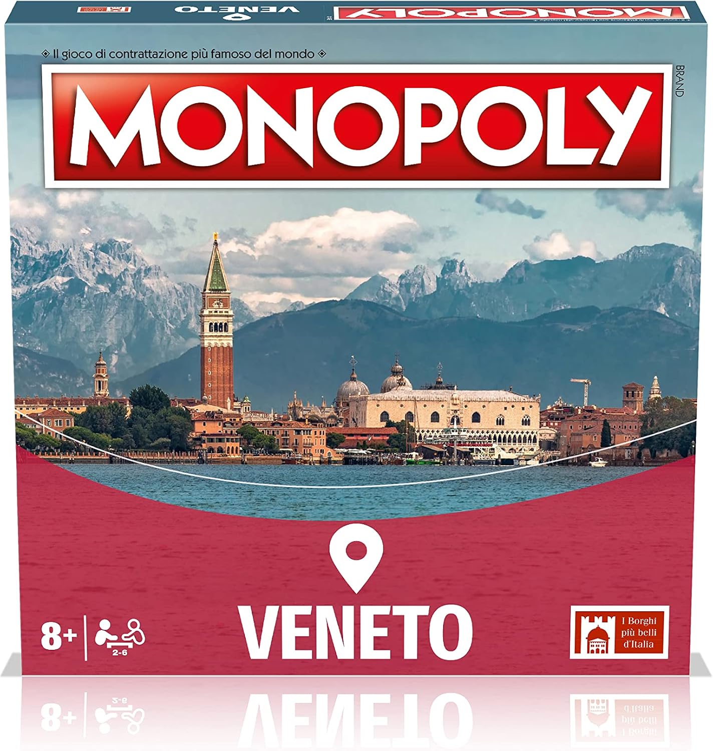 Detalle de Winning Moves Monopoly - I BORGHI più Belli d'Italia - Veneto