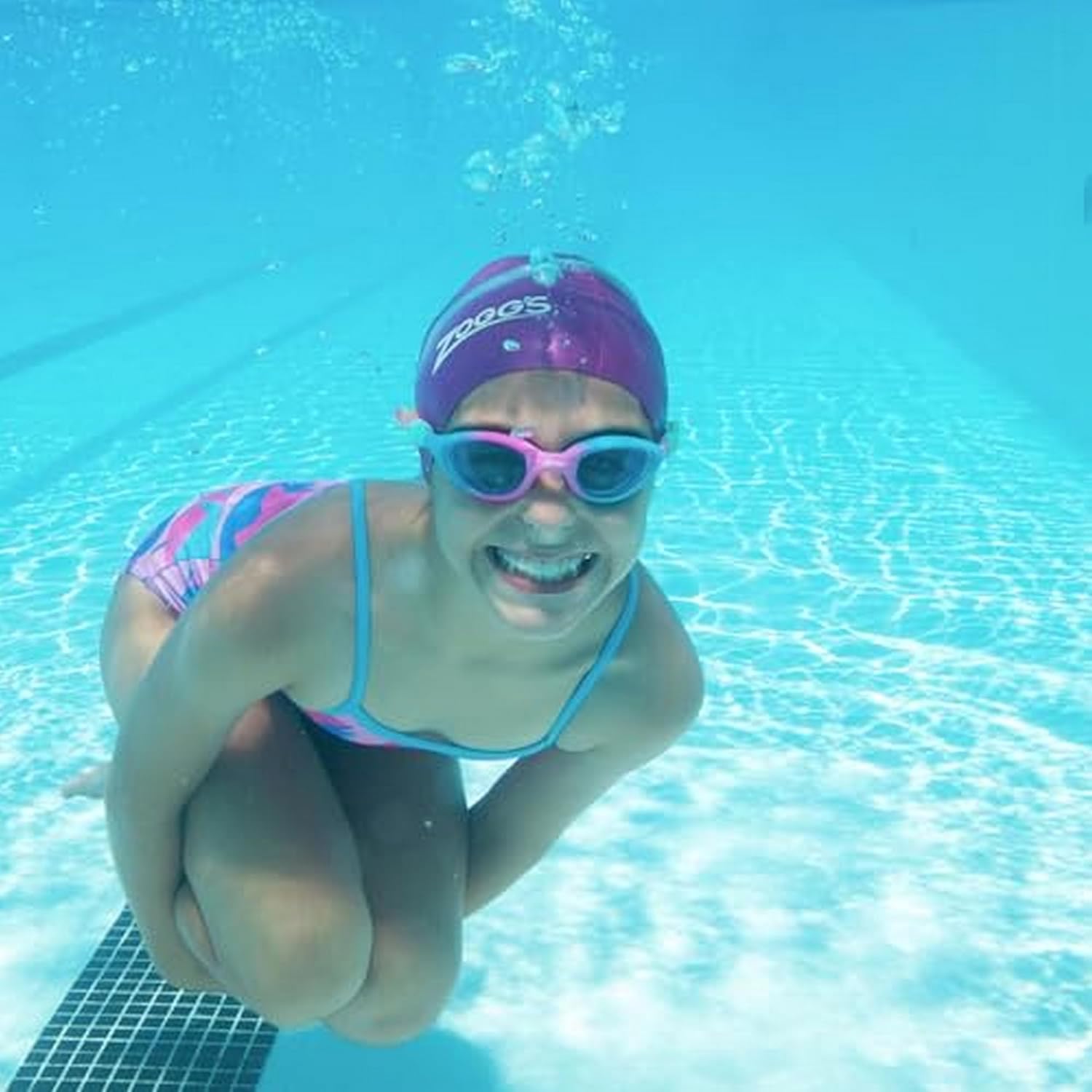 Thumbnail 4 de Zoggs Super Seal Kids Swimming Goggles: UV Protection, Anti-Fog, Quick Adjust Comfort Strap