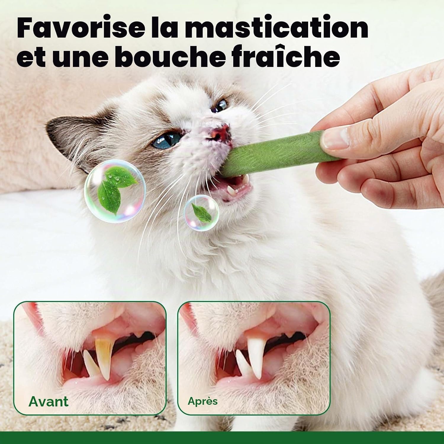 Detalle de YijiaXingzhou gevriesdroogde kattensnacksticks van 60 g met kip en eigeel