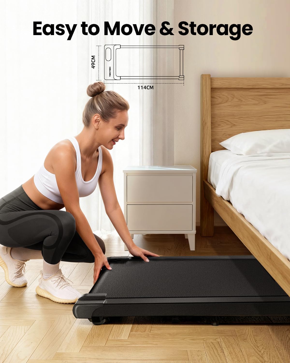 Thumbnail 3 de YIMUYIMU Walking Pad Treadmill 6km/h