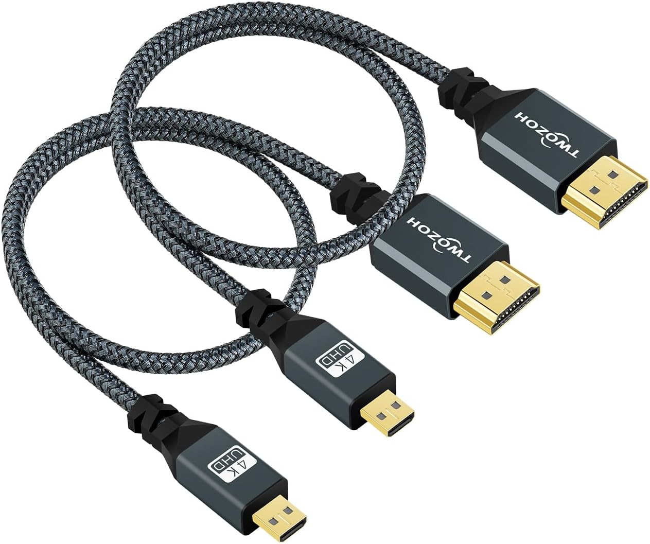 Detalle de Twozoh Câble Micro HDMI 0,3m