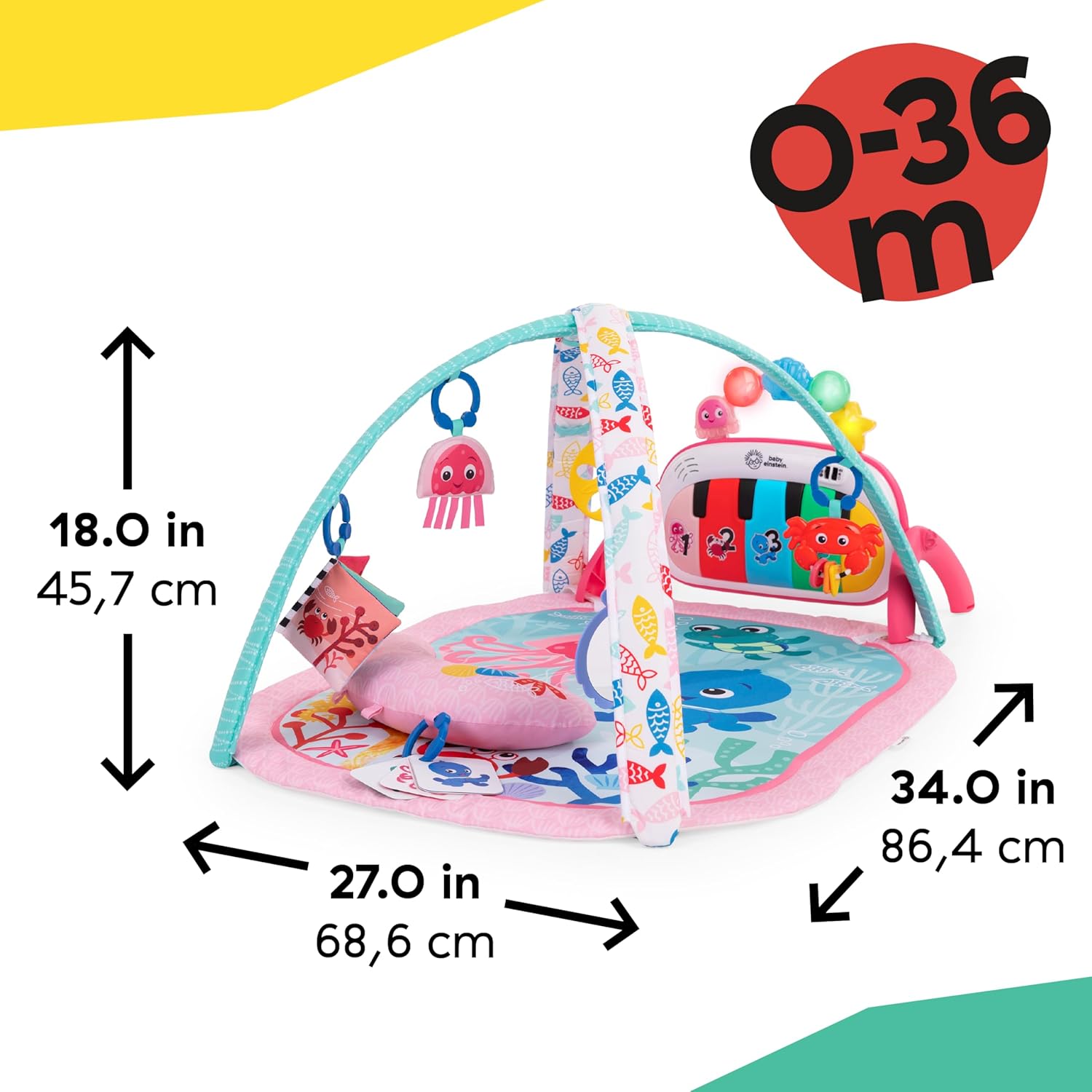 Detalle 1 de Baby Einstein Palestrina Multiattività 4in1