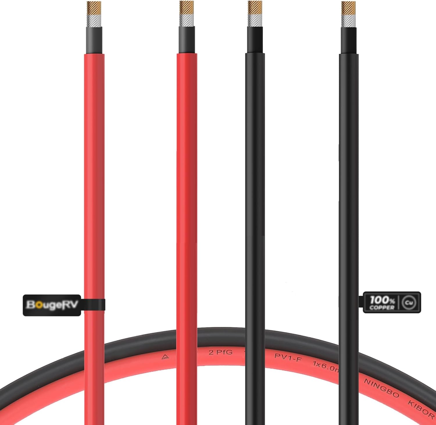 Thumbnail 5 de BougeRV 20 Feet 10AWG Solar Extension Cable