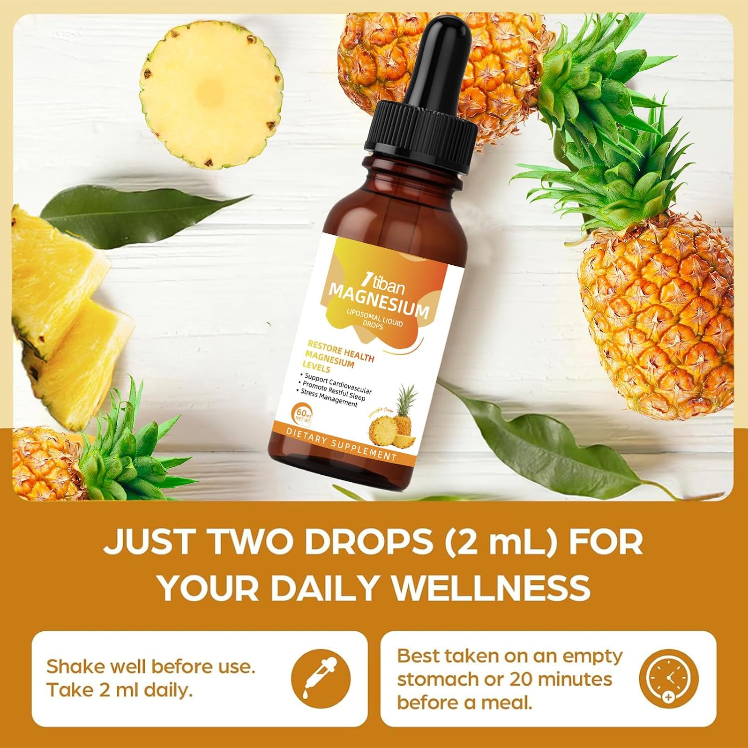 Thumbnail 6 de Magnesium Liquid Drops, 2 Fl Oz