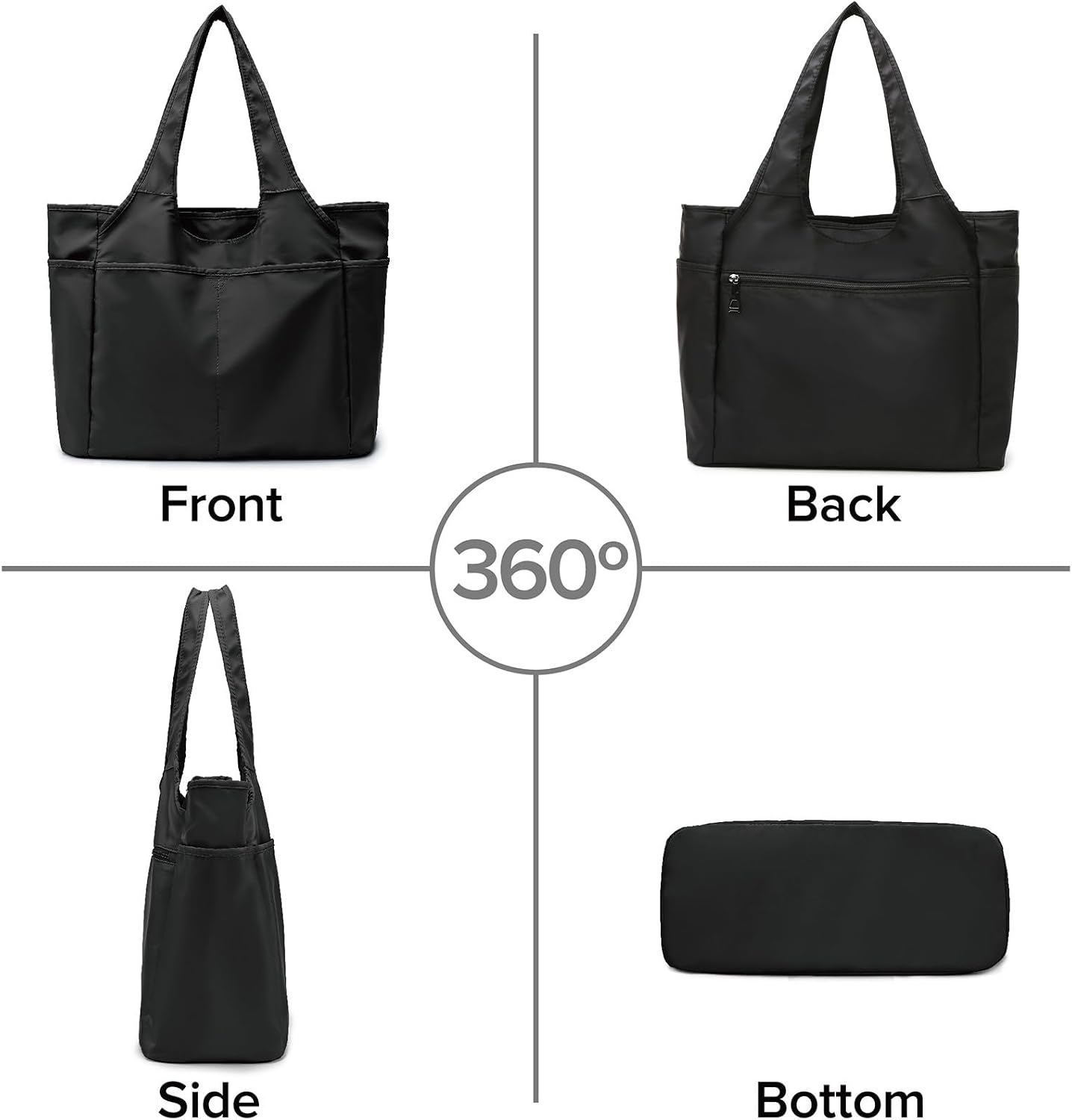 Thumbnail 5 de MAYMOONER Large Capacity Tote Bag 1 for Women