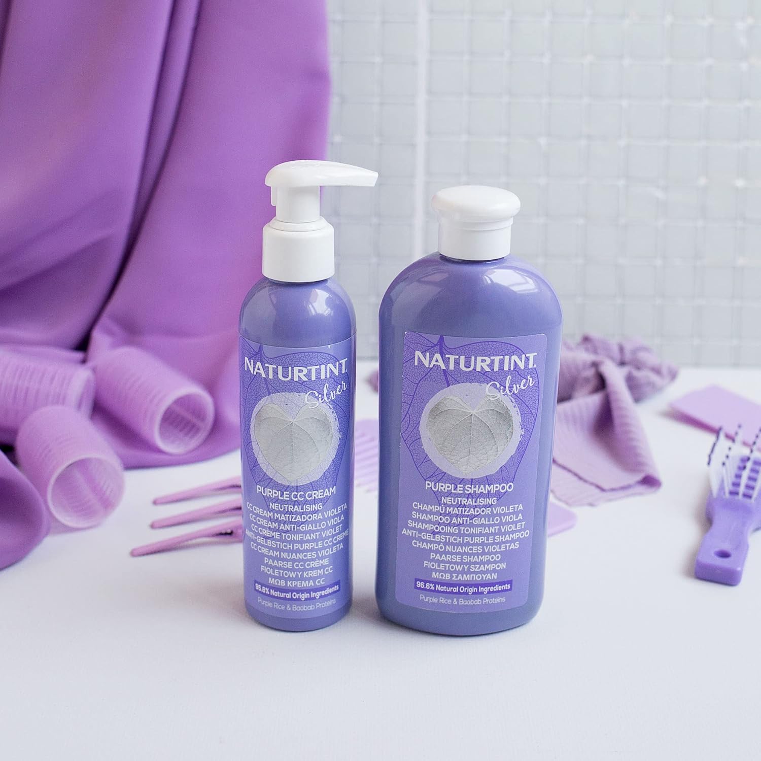 Thumbnail 6 de Naturtint Violet Colour Shampoo – entfernt gelbliche und kupferfarbene Töne im blondem Haar, 330 ml