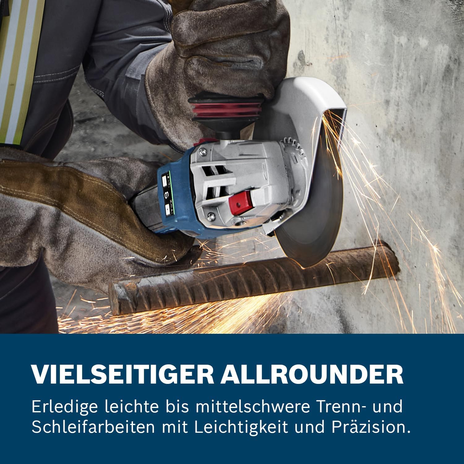 Thumbnail 1 de Bosch Professional 18V System Akku-Winkelschleifer GWS 18V-11 S (125 mm)