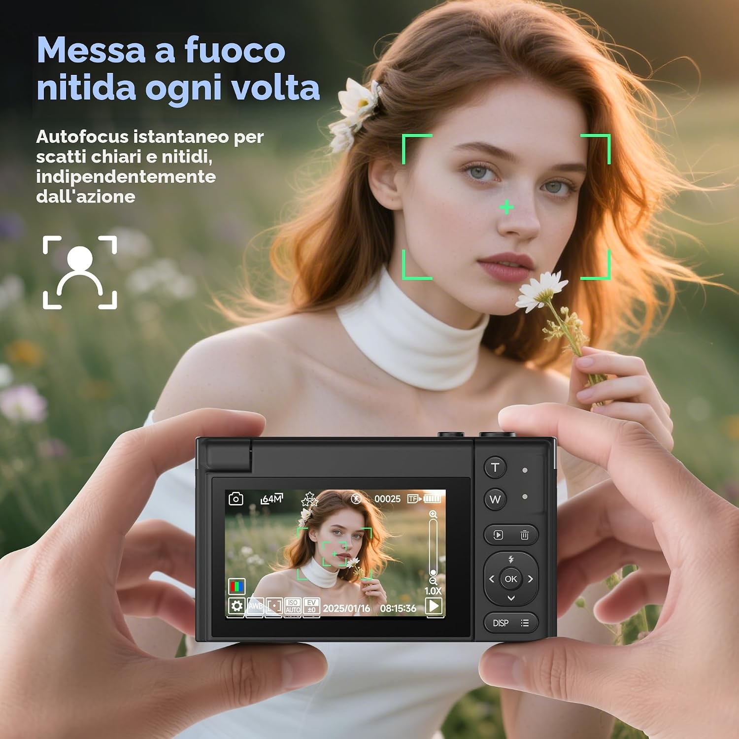 Thumbnail 6 de YYZA9 64MP 4K Vlogging camera 16X zoom