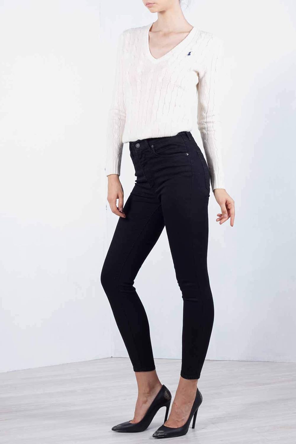 Detalle de Levi’s 22791-0052 Mile High Super Skinny-jeans för dam