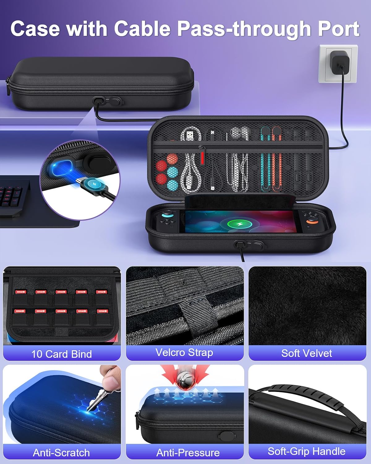 Detalle de WAXITY Switch 2 accessories bundle 23-in-1 for Nintendo