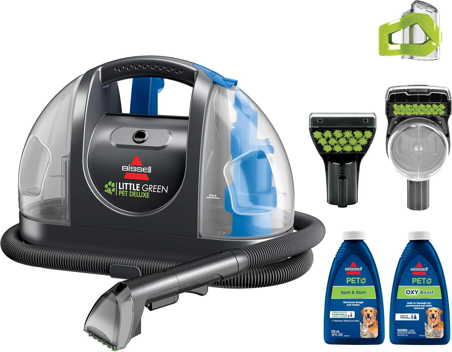 Detalle de Bissell Little Green Pet Deluxe Carpet Cleaner, 3353 ⚙