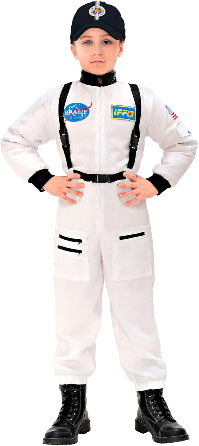 Thumbnail 1 de WIDMANN MILANO Party Fashion Kinder Astronauten-Kostüm (Raumanzug) – Größe 116