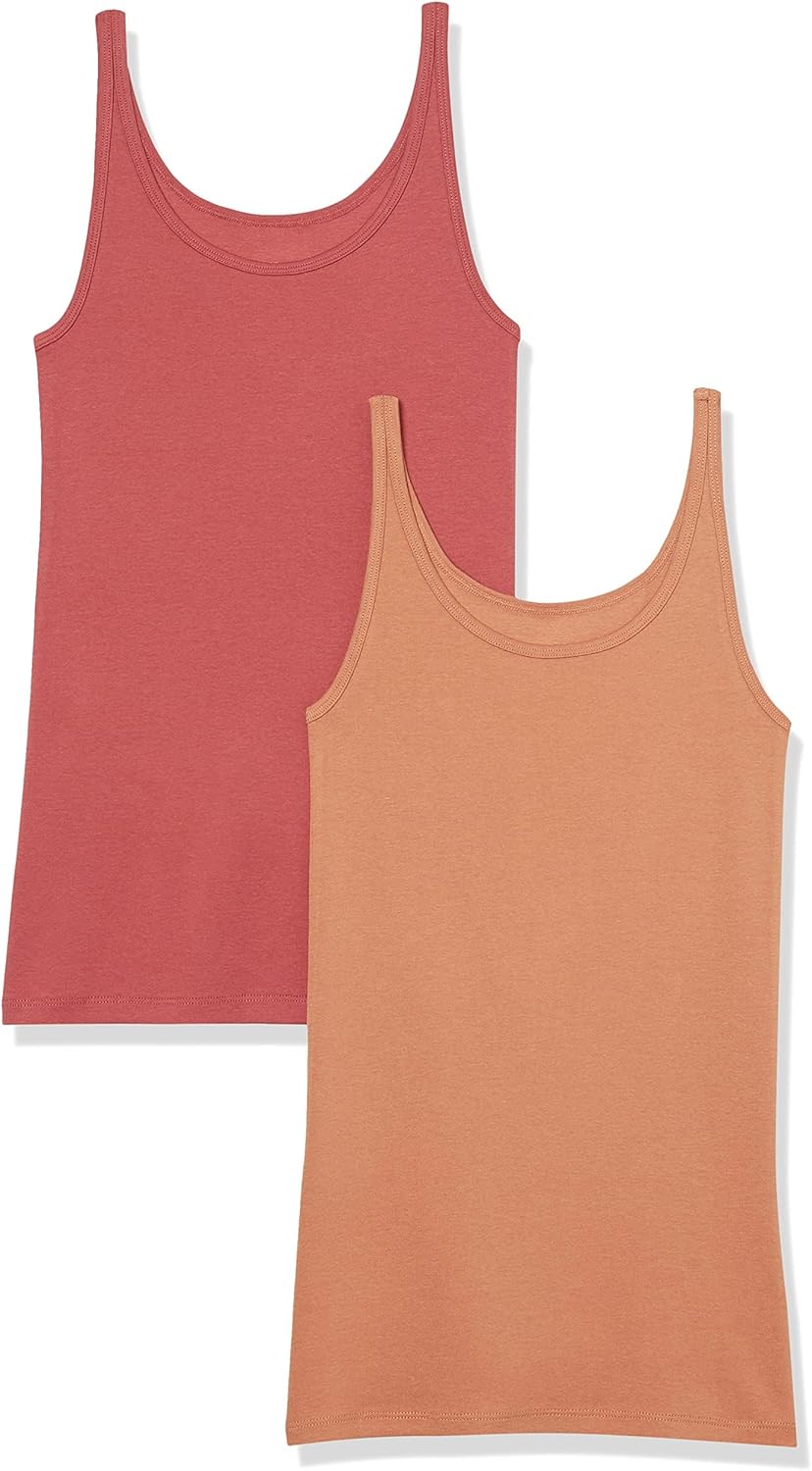 Thumbnail 6 de Amazon Essentials Damen Basic Tank Top mit dünnen Trägern aus Baumwolle-Modal