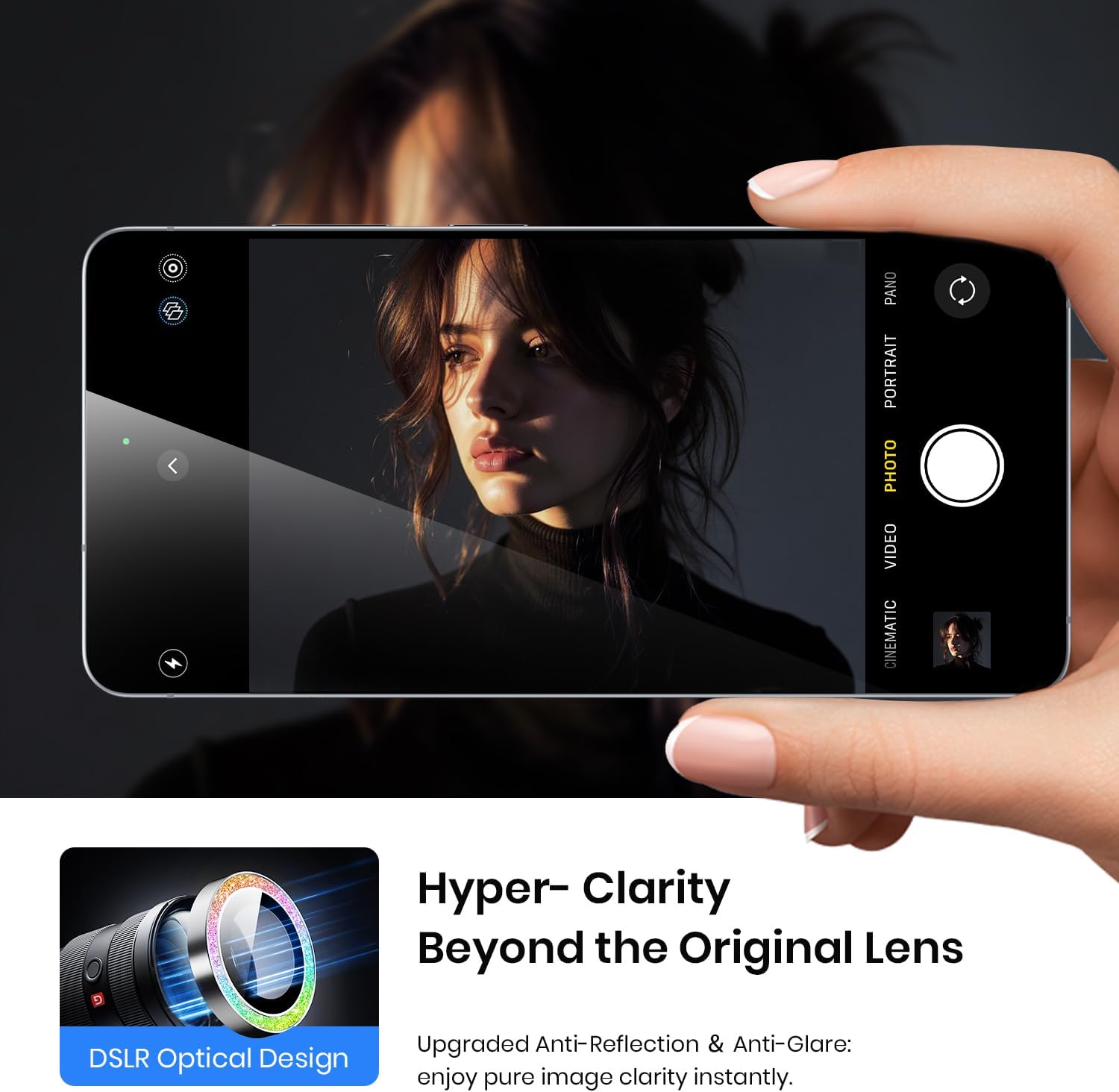 Thumbnail 4 de Hoerrye Samsung Galaxy S26 Ultra Camera Lens Protector