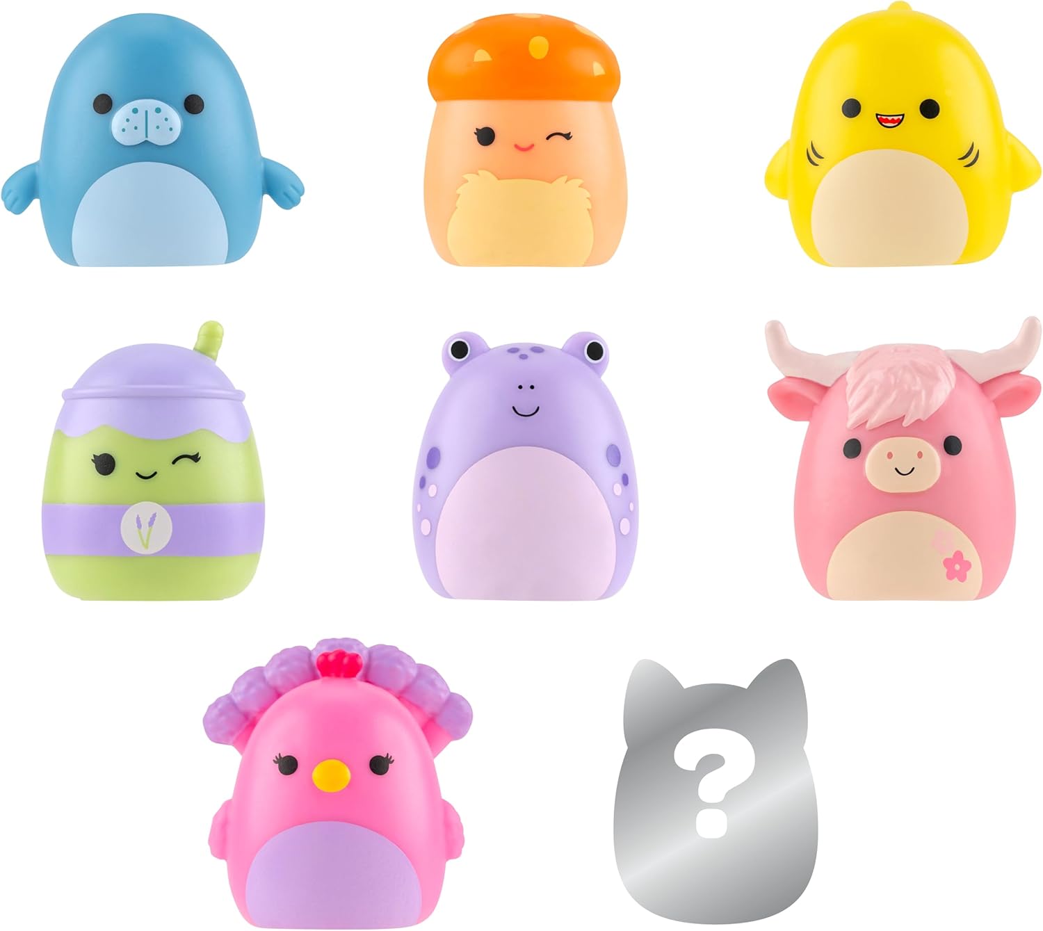 Thumbnail 1 de Squish-a-longs Mini-Squish 8-Pack stress toys