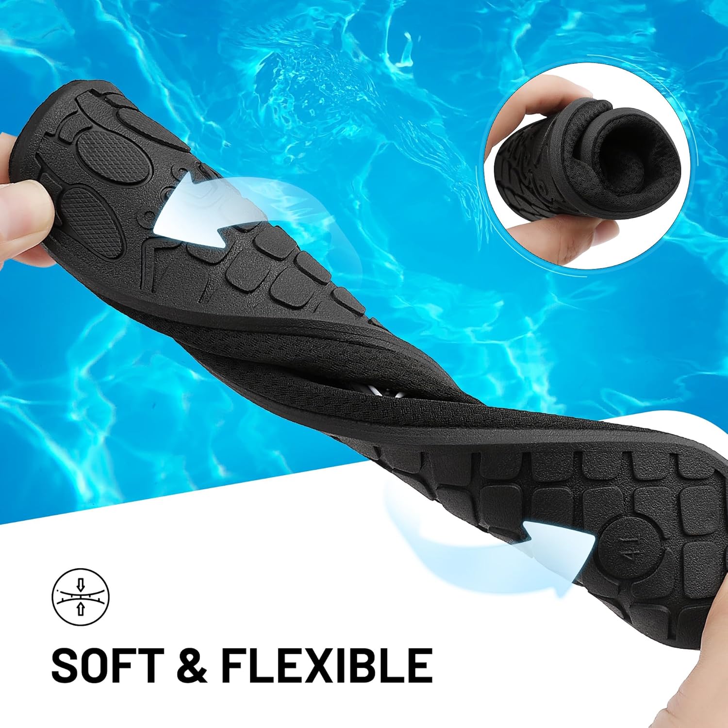 Thumbnail 4 de BARFULKER Badeschuhe Unisex Wasserschuhe
