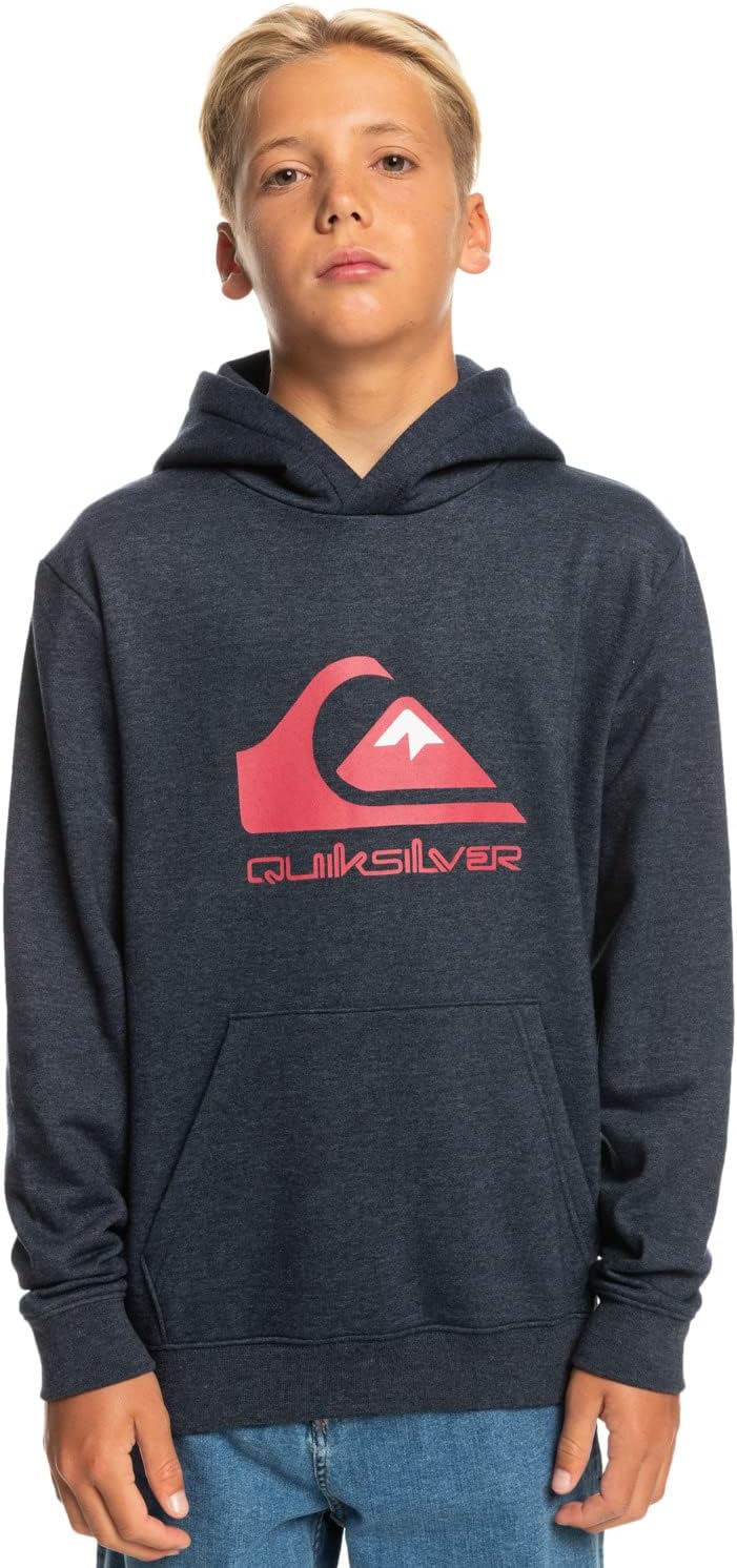 Detalle de Quiksilver Biglogohoodyth B Otlr Bpch Superiore Unisex – Bambini e Ragazzi