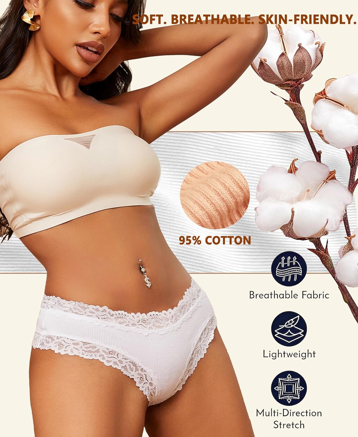 Thumbnail 2 de Knowyou Cotton Underwear 6-Pack 🩲