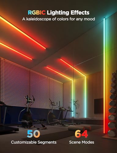 Thumbnail 4 de Govee RGBIC LED Strip Lights 16.4ft for Bedroom