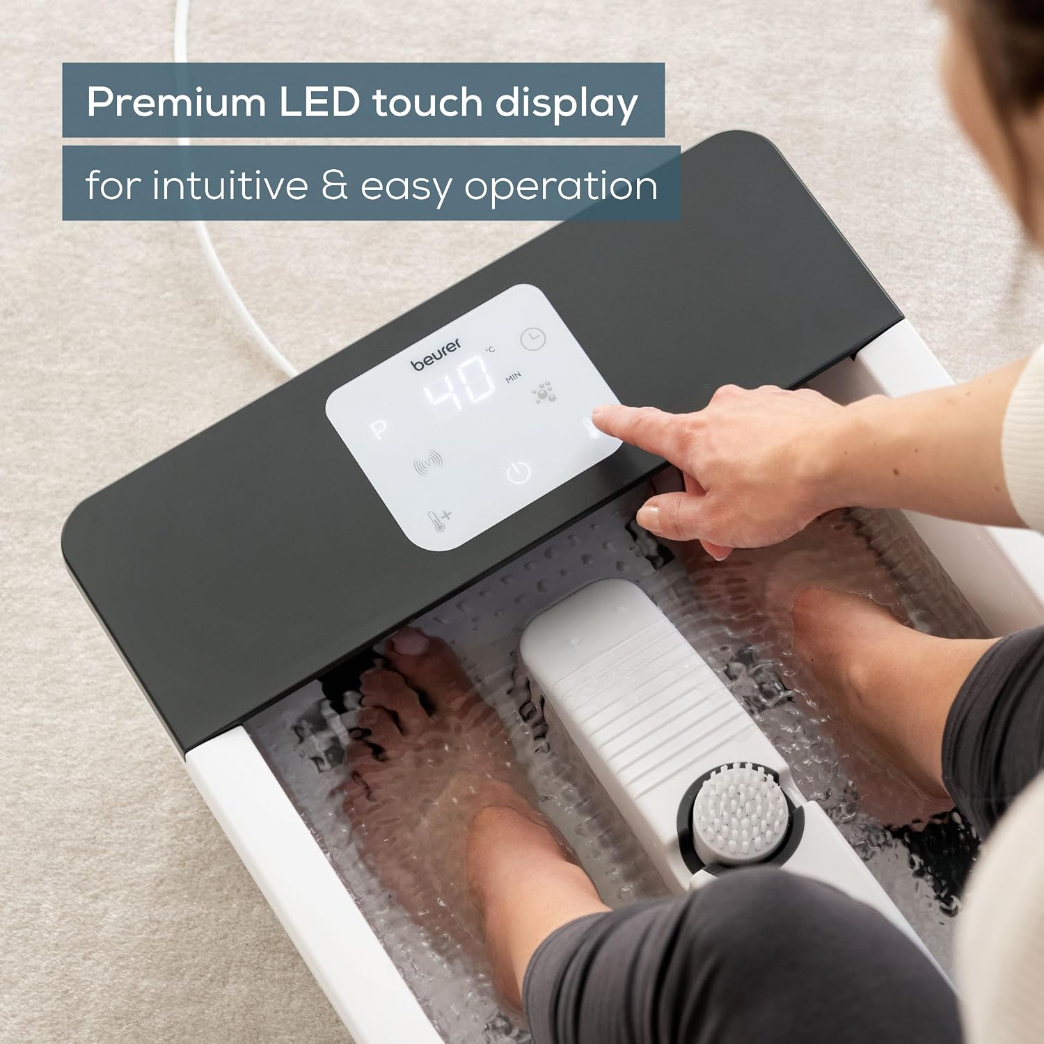 Detalle 2 de Beurer FB60UK Foot Spa 48°C