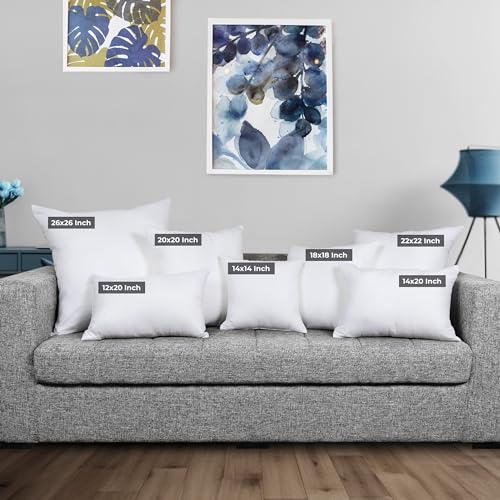 Thumbnail 2 de Utopia Bedding set de relleno de cojín 45 x 45 cm (2 unidades) de fibra virgen siliconada