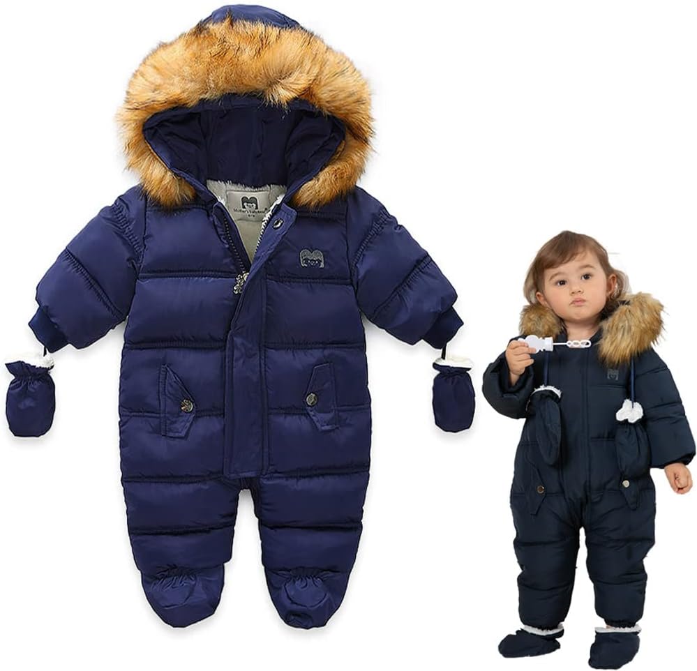 Detalle de XIFAMNIY Baby Snowsuit Cotton-Polyester