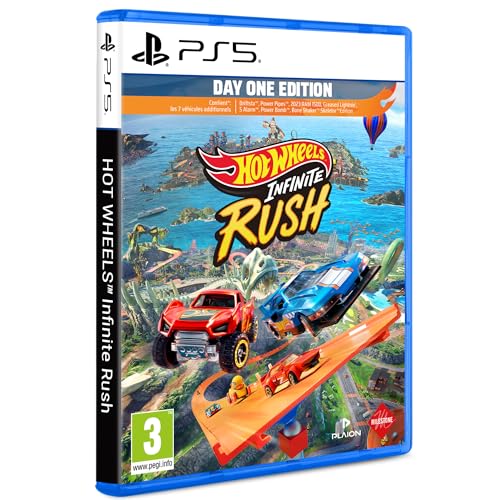 Detalle de Hot Wheels Infinite Rush – Day One Edition sur PS5 (Koch Media)