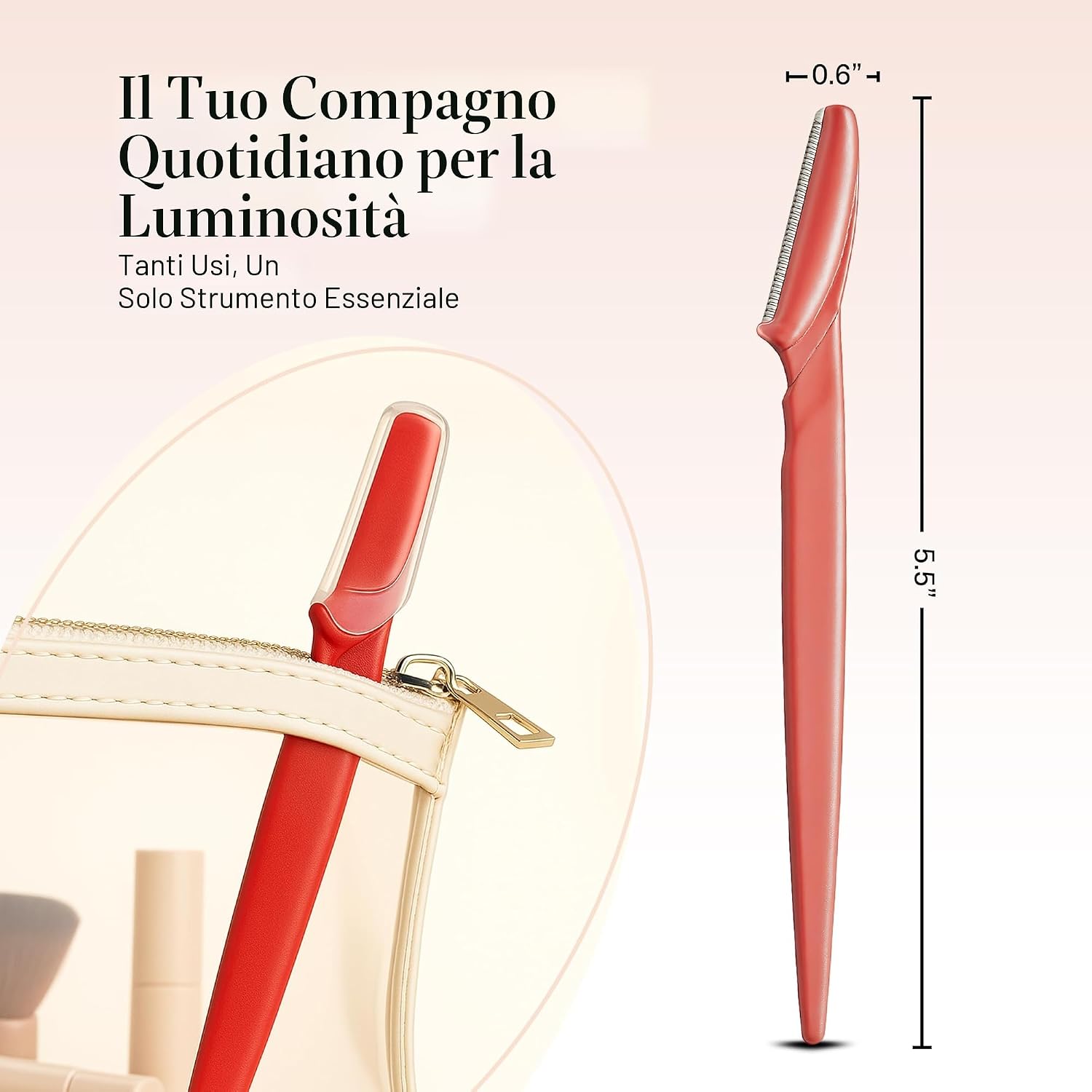 Thumbnail 4 de Kitsch Dermaplaning Tool Corallo 12 pezzi