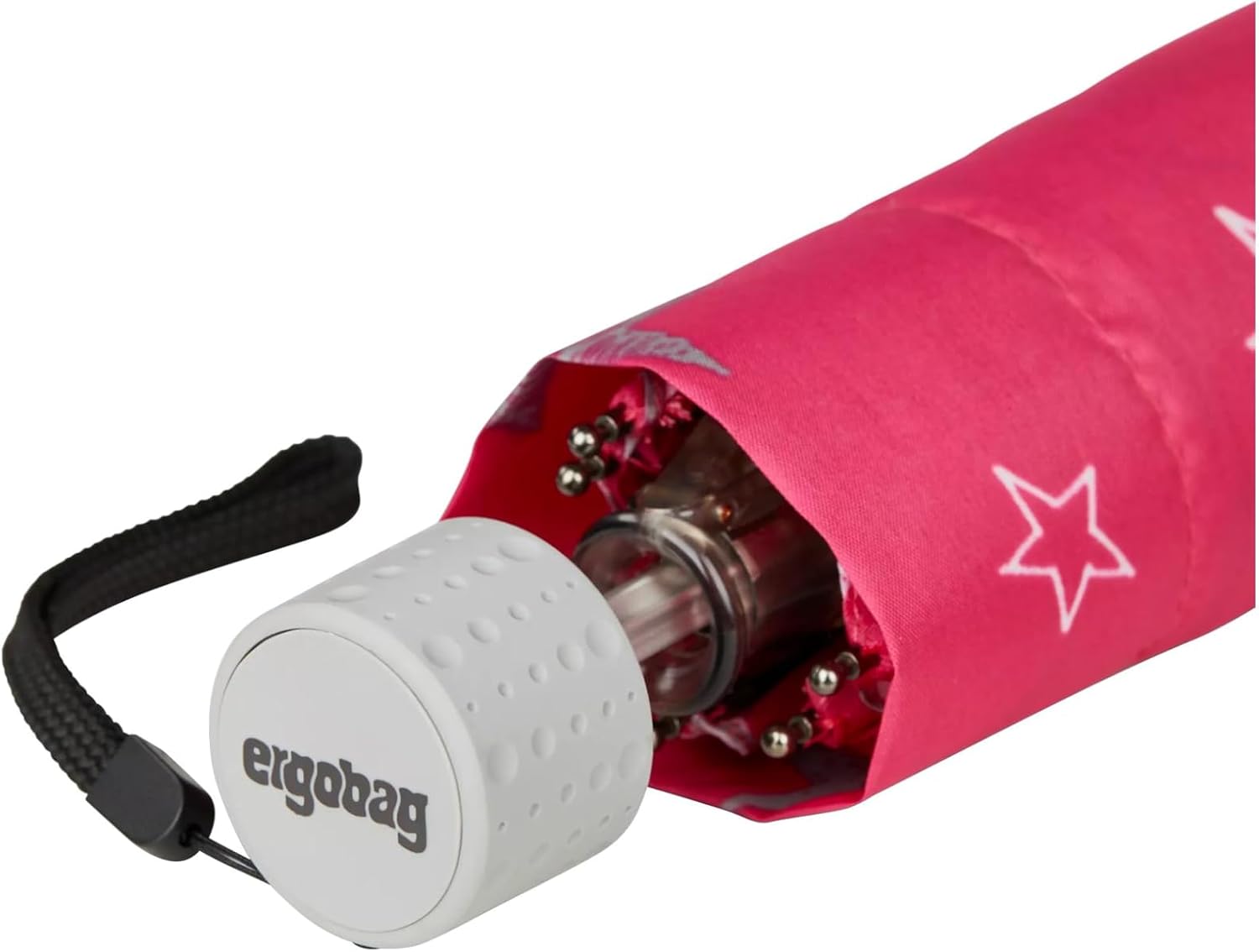 Detalle de ergobag Regenschirm SternzauBär – Pink