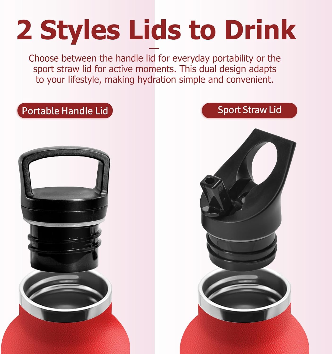 Detalle de KollyKolla Botella 750 ml acero inoxidable