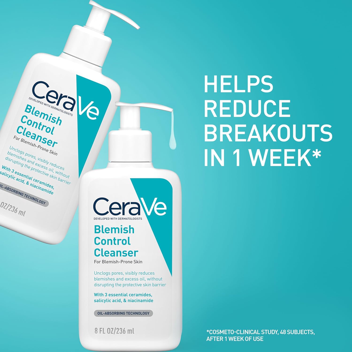 Thumbnail 5 de CeraVe Blemish Control 236ml cleanser
