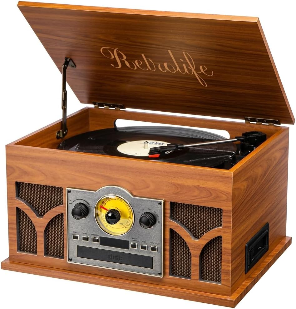 Detalle de Retrolife 10-in-1 record player