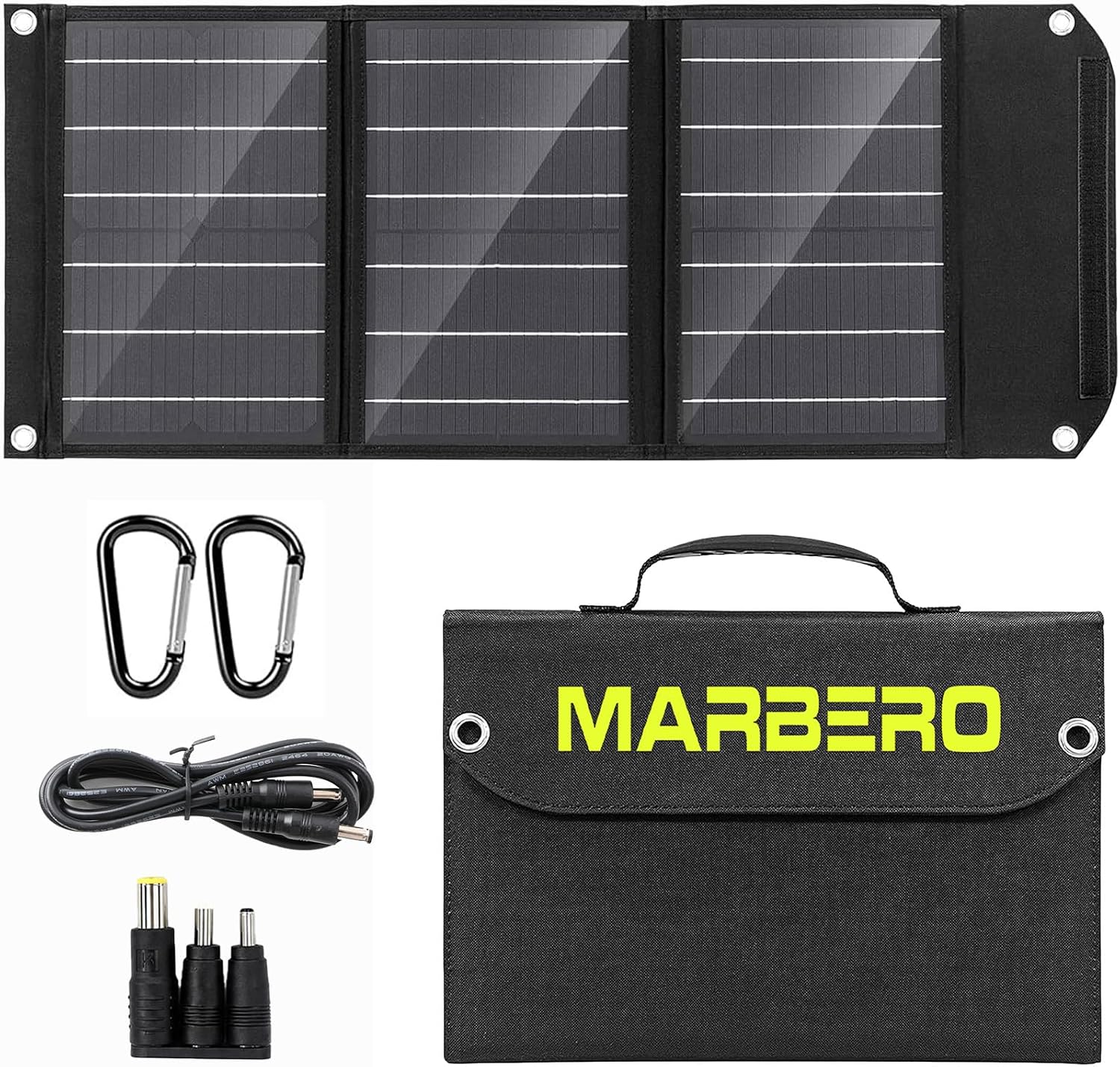 Detalle de MARBERO 30W Portable Solar Panel Charger