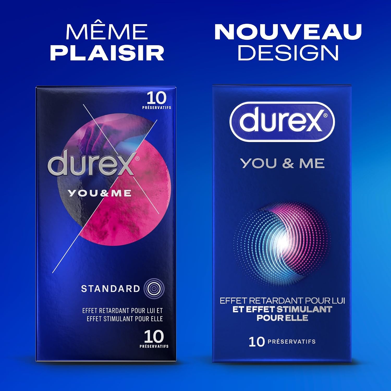 Detalle de Durex You & Me 10 préservatifs 🩺
