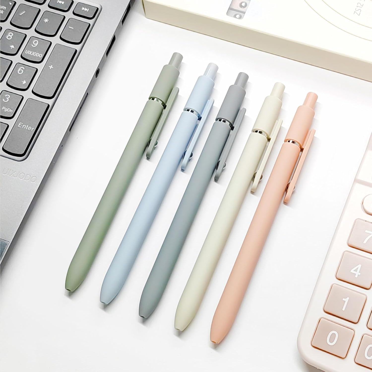 Detalle 2 de Morandi High‑End Retractable Gel Pens 0.5mm 🖊