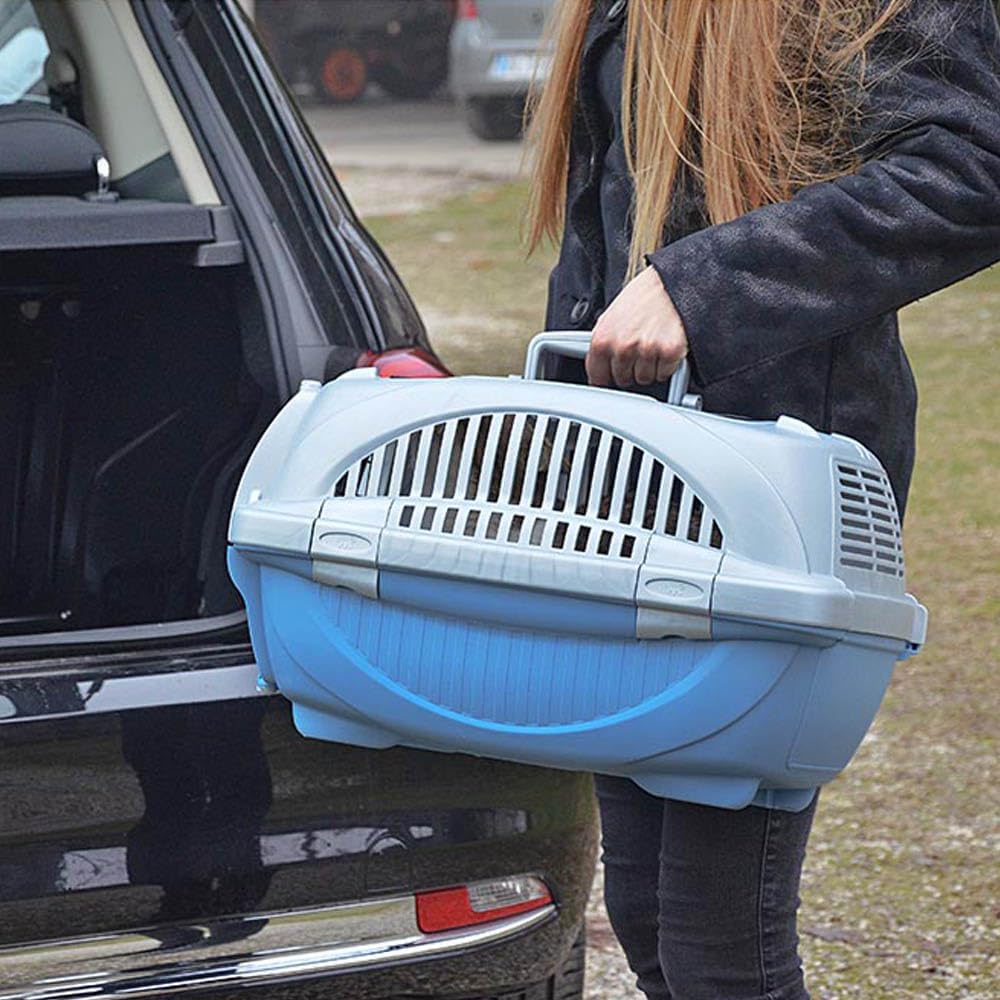Detalle de Ferplast Atlas 10 Deluxe Cat Carrier: Secure, Practical Travel Companion up to 5 kg