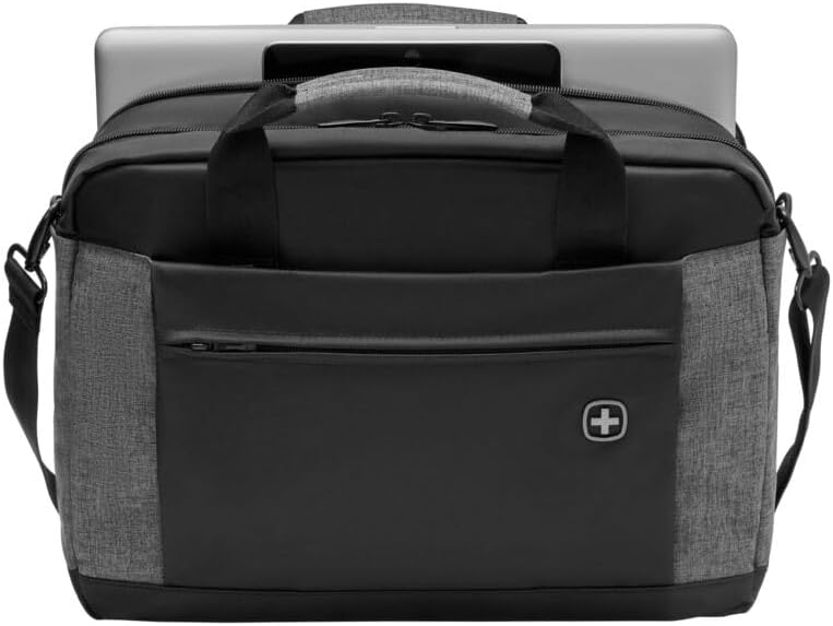 Thumbnail 1 de Wenger Underground Messenger-Tasche 601057 für Laptop bis 16 Zoll & Tablet bis 10 Zoll (9 l), schwarz