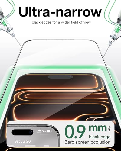 Detalle 2 de Protector pantalla iPhone 17 Pro Max NIMASO 6,9